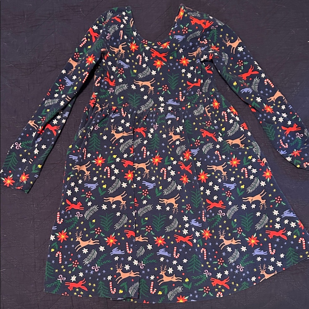 Hanna Andersson Multicolor Patterned Dress